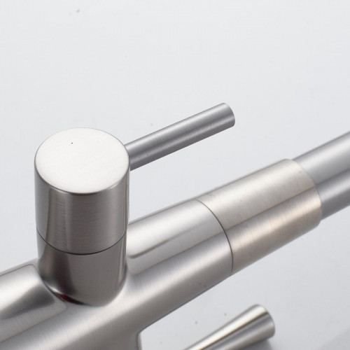 Смеситель для кухни Shevanik S528L цвет Сатин