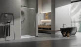Душевая дверь Vincea Slim 110 VDS-6SL110CL профиль Хром стекло прозрачное
