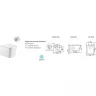 Унитаз CeramaLux TR5170 подвесной с сиденьем Микролифт фаянс подвесной