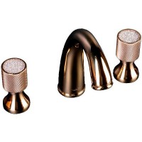 Смеситель для раковины Boheme Royal Cristal 297-Royal Золото латунь