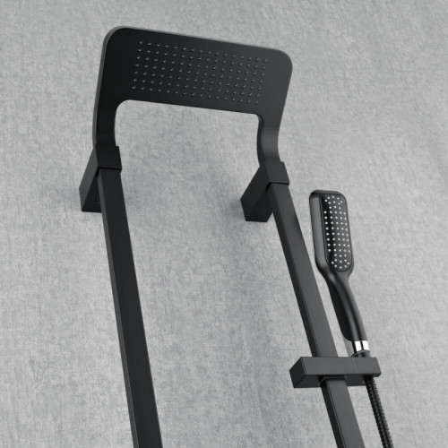 Душевая система Black&amp;White Seasons 1020w0 Лунная ночь нержавеющая сталь на стену