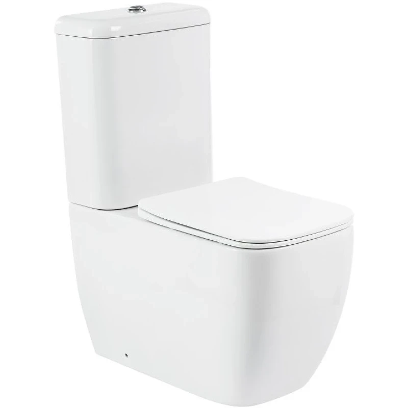 Унитаз BelBagno Alpina BB10100CP без бачка и сиденья фаянс напольный