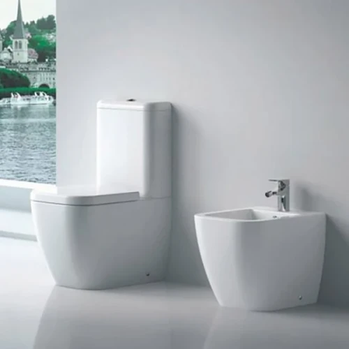 Унитаз BelBagno Alpina BB10100CP без бачка и сиденья фаянс напольный