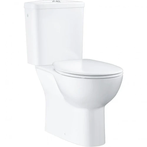 Унитаз компакт Grohe Bau Ceramic 39346000 с бачком и сиденьем Микролифт