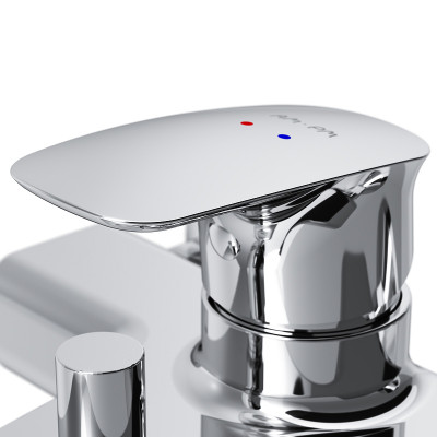 Смеситель для ванны AM.PM Spirit V2.1 F71A10000 Хром латунь на стену