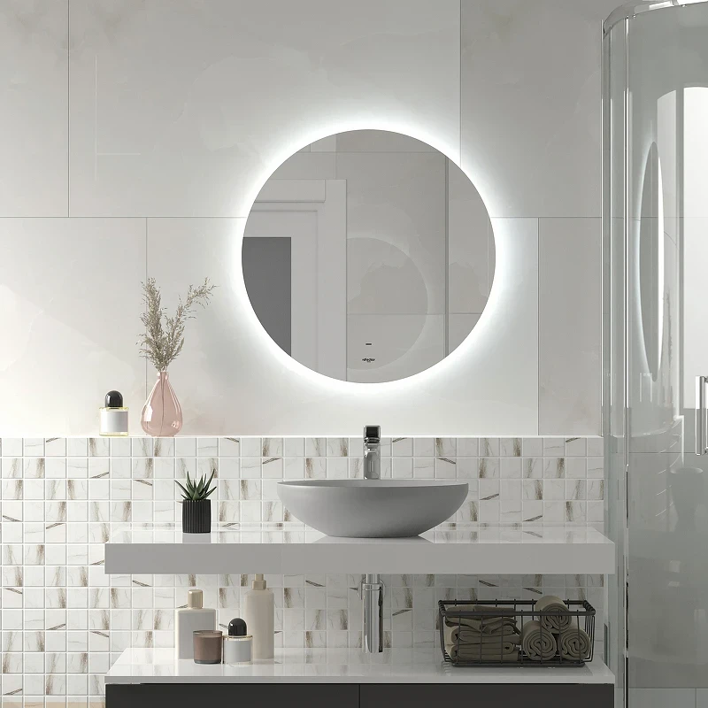 Зеркало Reflection Hoop D645 RF4310HO с подсветкой с бесконтактным выключателем и диммером стекло