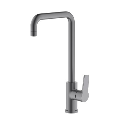 Смеситель для кухни Aquatek Лугано AQ1781BGM цвет Оружейная сталь