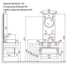 Столешница под раковину Jorno Modulare 80 Mdlr.06.80/W/JR Беленая дерево