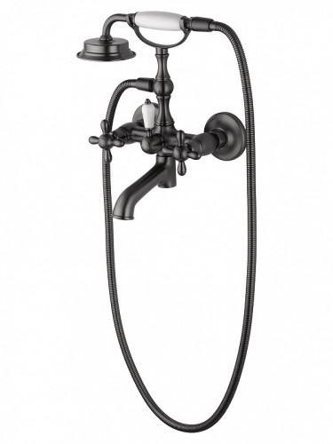 Смеситель для ванны Wonzon & Woghand Retro WW-88639020-BGM цвет Темный графит