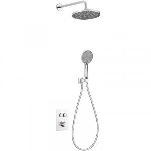 Душевая система beWash BV0ITSS226 с термостатом Хром латунь встраиваемый