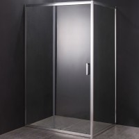 Душевой уголок Orange 120x80 E23-12080TCR профиль Хром стекло прозрачное