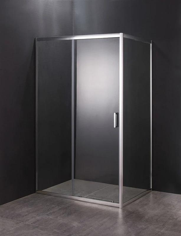 Душевой уголок Orange 120x80 E23-12080TCR профиль Хром стекло прозрачное