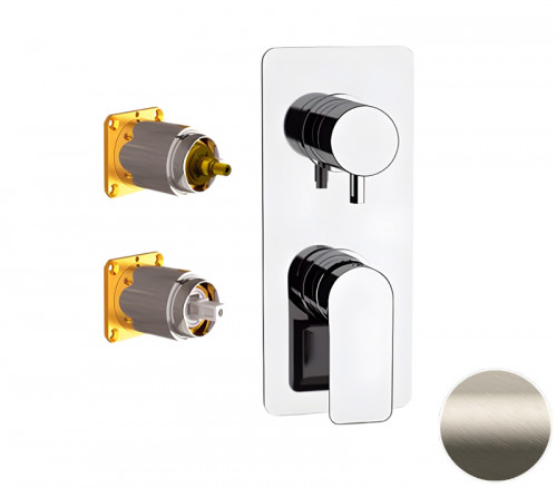 Смеситель для душа Remer Infinity I93KBXV цвет Сталь