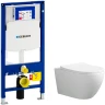 Комплект унитаза Ceruttispa Orlter Aria Tornado CT9955 с инсталляцией Geberit Duofix Sigma UP320 111.300.00.5 с сиденьем Микролифт фарфор подвесной