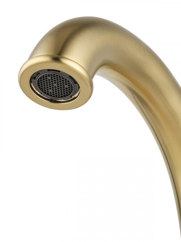 Смеситель на борт ванны Wonzon & Woghand Steam WW-88659008-BG цвет Брашированное золото