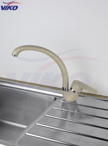 Смеситель для кухни Viko V-4514 Песочный мрамор