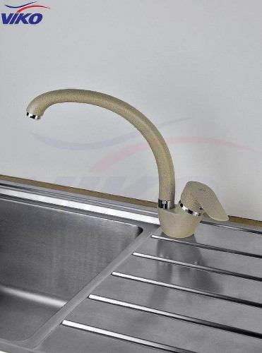 Смеситель для кухни Viko V-4514 Песочный мрамор
