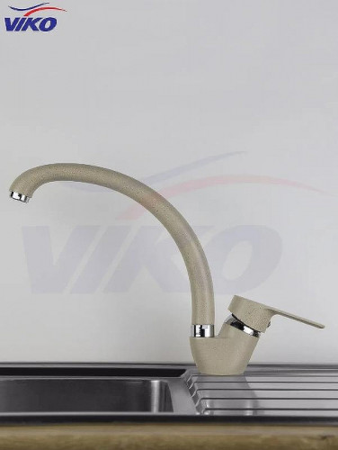 Смеситель для кухни Viko V-4514 Песочный мрамор