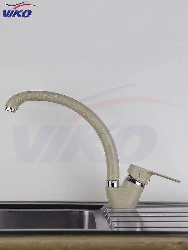 Смеситель для кухни Viko V-4514 Песочный мрамор