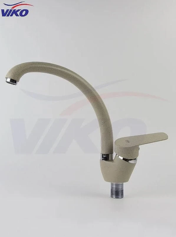 Смеситель для кухни Viko V-4514 Песочный мрамор