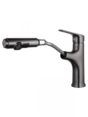 Смеситель для раковины Wonzon &amp; Woghand WW-AE4151-BGG цвет Темный графит