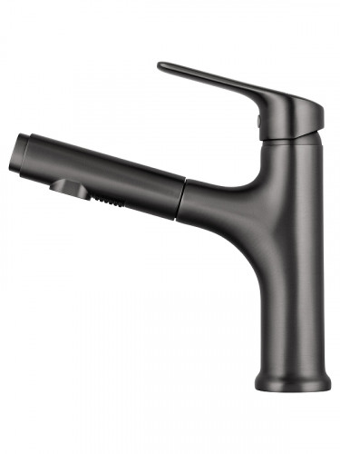 Смеситель для раковины Wonzon &amp; Woghand WW-AE4151-BGG цвет Темный графит