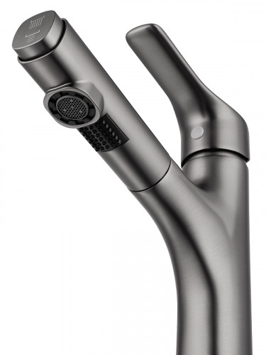 Смеситель для раковины Wonzon &amp; Woghand WW-AE4151-BGG цвет Темный графит