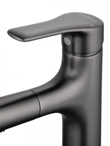 Смеситель для раковины Wonzon &amp; Woghand WW-AE4151-BGG цвет Темный графит