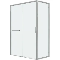 Душевой уголок Grossman Style 100х90 120.K33.05.1090.10.00 профиль Хром стекло прозрачное