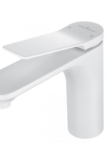 Смеситель для раковины Wonzon & Woghand WW-XH-010-MW цвет Белый матовый