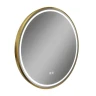Зеркало Maretti Elena 80 EA1480R21EL с подсветкой цвет Золото с сенсорным выключателем с подогревом и диммером