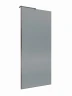 Душевая перегородка BelBagno Uno 80 UNO-L-1-TB-80-GR-GM профиль Оружейная сталь стекло тонированное