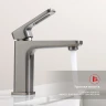 Смеситель для раковины Raglo R51.10.09 Графит матовый латунь