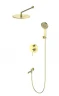 Душевая система Wonzon & Woghand Stick WW-88939017-BG цвет Брашированное золото