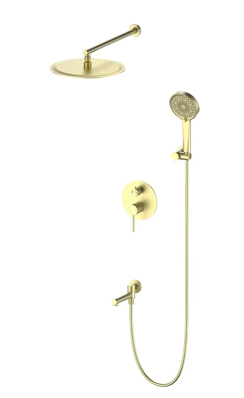 Душевая система Wonzon & Woghand Stick WW-88939017-BG цвет Брашированное золото
