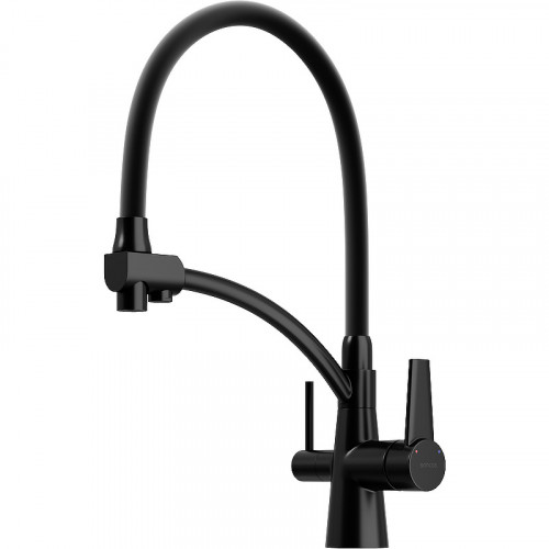 Смеситель для кухни Sancos Eri SC4001MB Черный матовый латунь