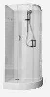 Душевая кабина Aquanet Passion EVO R White 90х90 267252 без гидромассажа