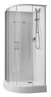 Душевая кабина Aquanet Passion EVO R White 90х90 267252 без гидромассажа