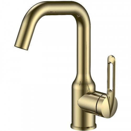 Смеситель для раковины Haiba HB10825-5 Золото матовое