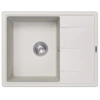 Кухонная мойка Abber Quarz 65 AQ2903W цвет Белый