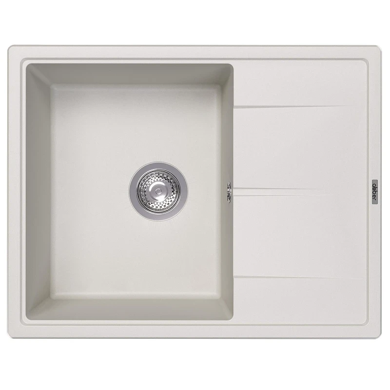 Кухонная мойка Abber Quarz 65 AQ2903W цвет Белый