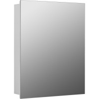 Зеркальный шкаф Aquaton Лондри 60 1A278502LH010 Белый глянцевый МДФ / ЛДСП, стекло