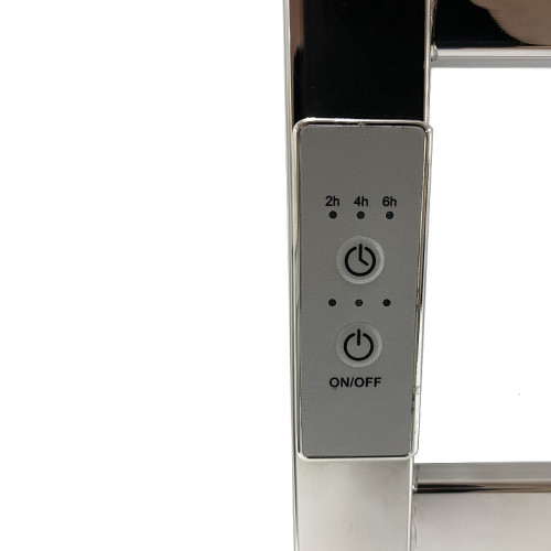 Электрический полотенцесушитель Тругор ПЭК 20 КВ 60x40 Хром нержавеющая сталь