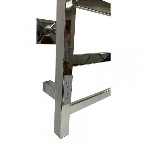 Электрический полотенцесушитель Тругор ПЭК 20 КВ 60x40 Хром нержавеющая сталь