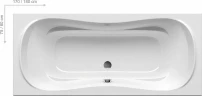 Акриловая ванна Ravak Campanula II 170x75 CA21000000 без гидромассажа