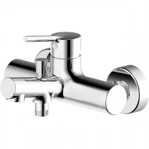 Смеситель для ванны Bravat Palace F6172217CP-01-RUS Хром латунь на стену