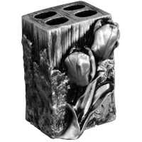 Держатель зубных щеток Art&Max Tulip AM-0082B-T Серебро
