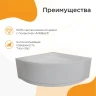 Акриловая ванна Radomir Данте 150х150 1-01-0-0-1-364 цвет Белый