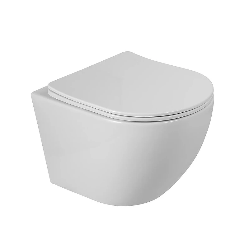 Унитаз BelBagno Senso-R BB046CH-TOR/SC подвесной цвет Белый с сиденьем Микролифт