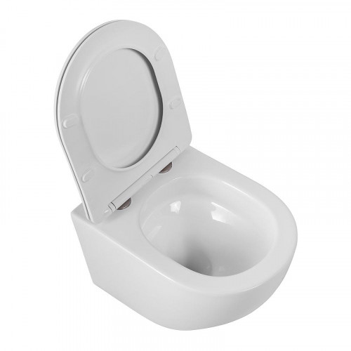 Унитаз BelBagno Senso-R BB046CH-TOR/SC подвесной цвет Белый с сиденьем Микролифт